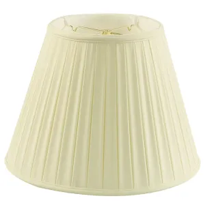 11x18x13.5 Empire BoxPleat Egg Shell Lamp Shade
