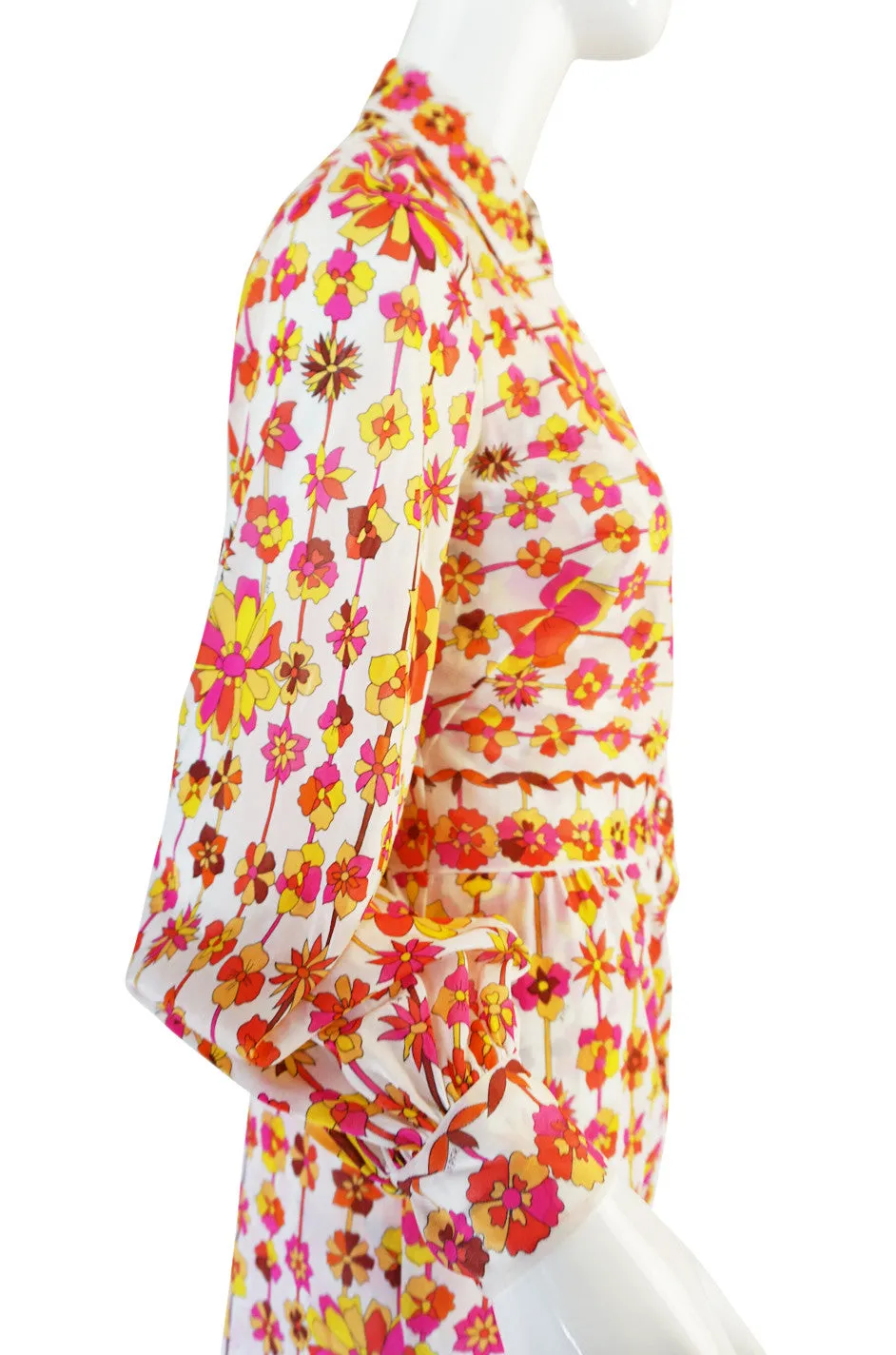 1960s Pink & Coral Formfit Rogers Pucci Dress Set