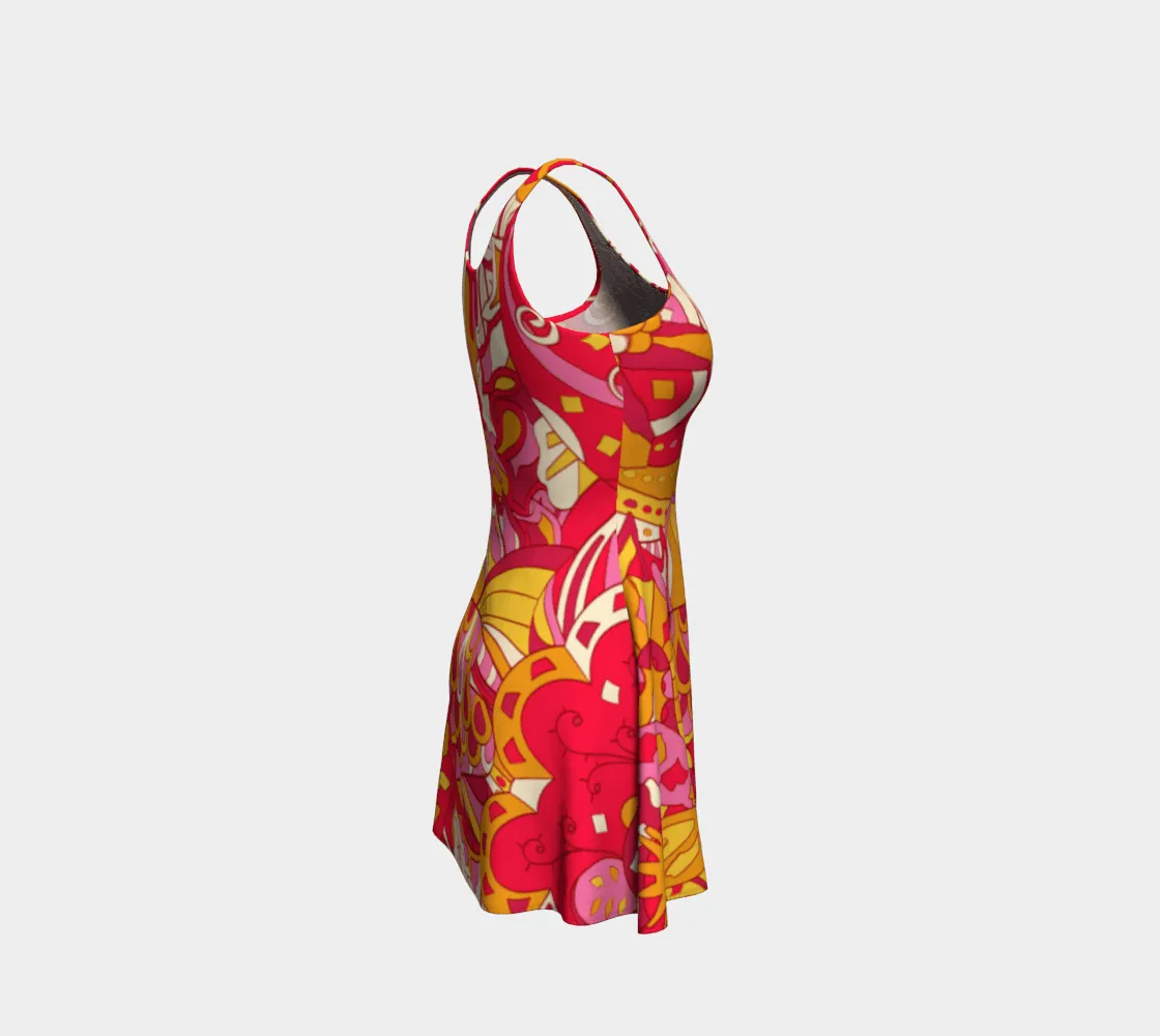 Decora Fit & Flare Dress