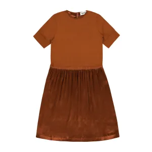 Evelyn Dress - Brick - LAST PIECE