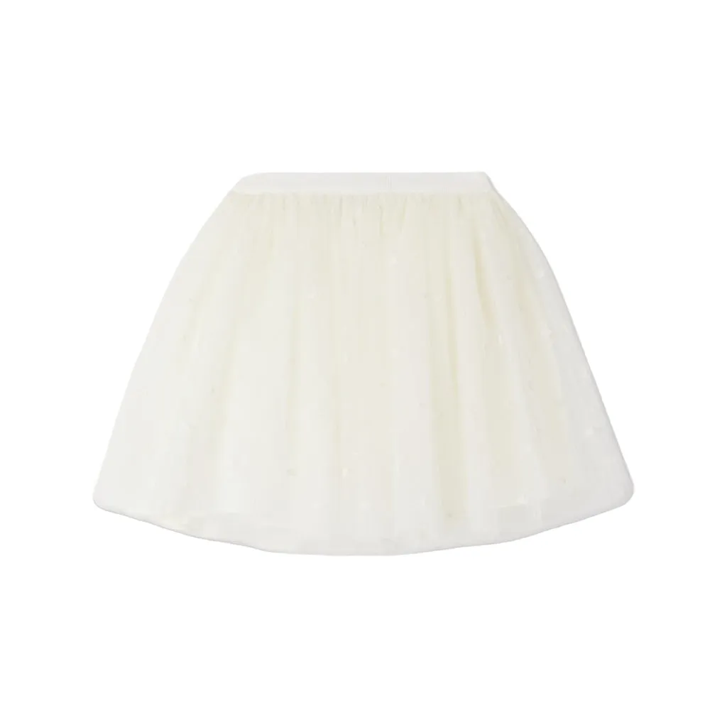 Pois Tulle Miniskirt