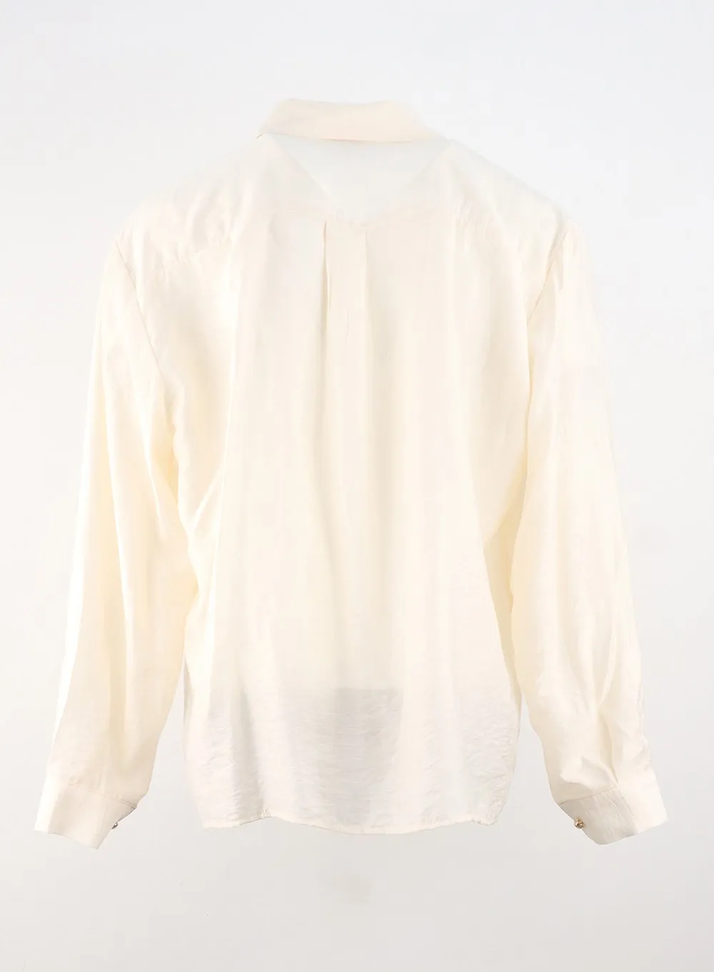 Shiny Long Sleeve Blouse OS313